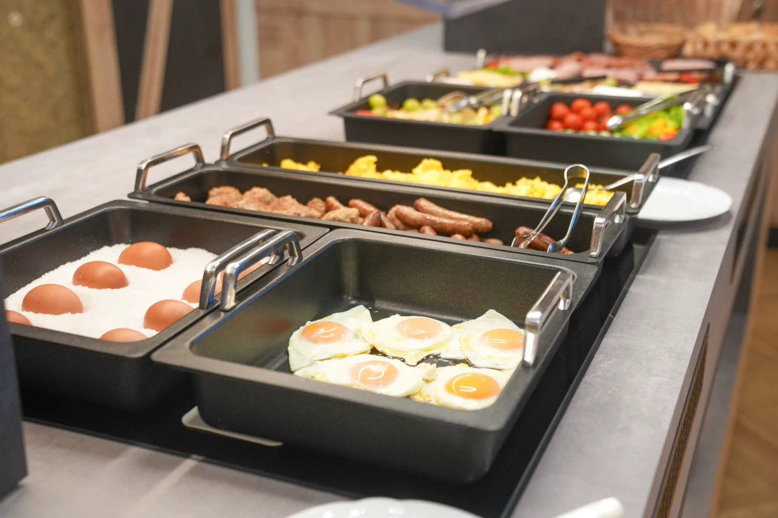 Frühstücksbuffet im Gasthof Jossatal – Ansicht
