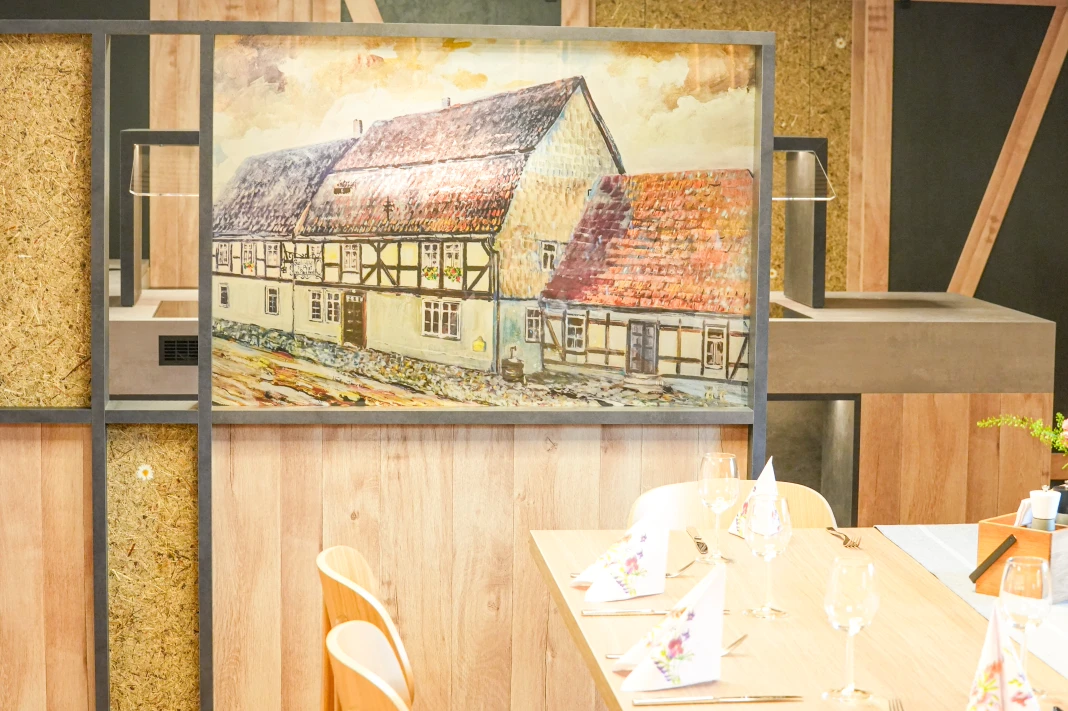 Saal im Landgasthof Jossatal – Innenansicht